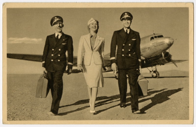 Image: postcard: American Airlines