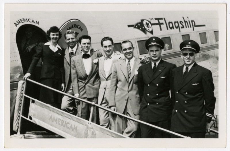 Image: postcard: American Airlines