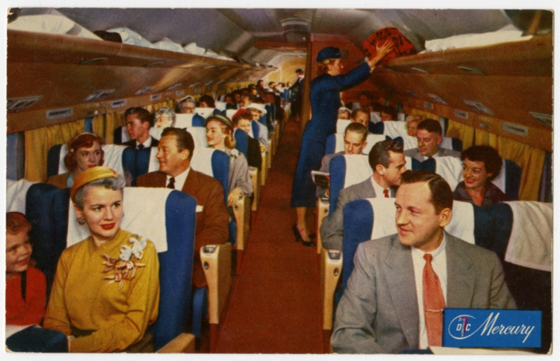 Image: postcard: American Airlines