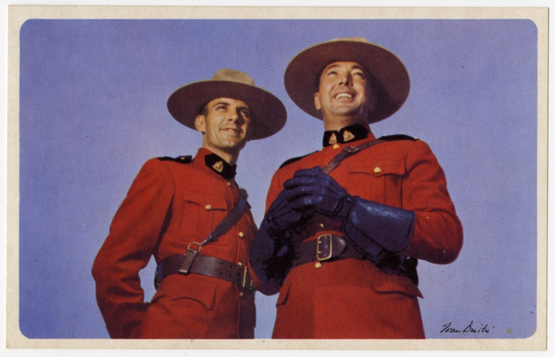 Image: postcard: American Airlines, Canada