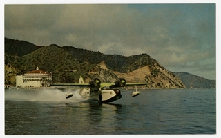 Image: postcard: Catalina Air Lines, Grumman Goose