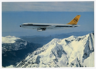 Image: postcard: Condor, Airbus A300