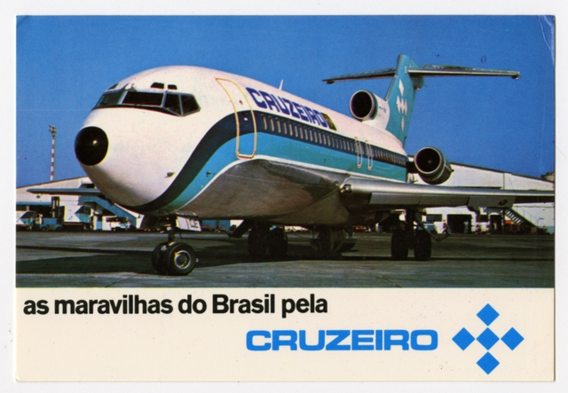 Postcard: Cruzeiro, Boeing 727