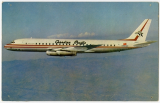 Image: postcard: Canadian Pacific Airlines, Douglas DC-8