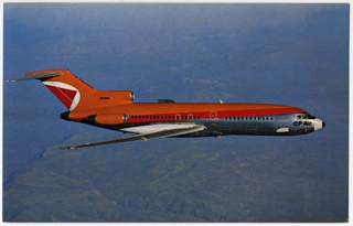 Image: postcard: CP Air, Boeing 727