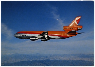 Image: postcard: CP Air, Douglas DC-10-30