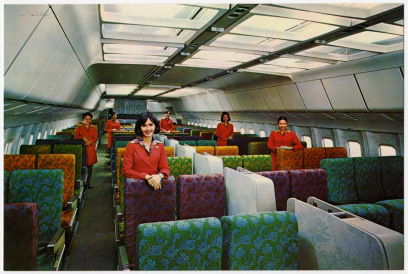 Image: postcard: Cathay Pacific Airways
