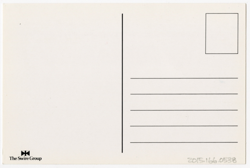 Image: postcard: Cathay Pacific Airways