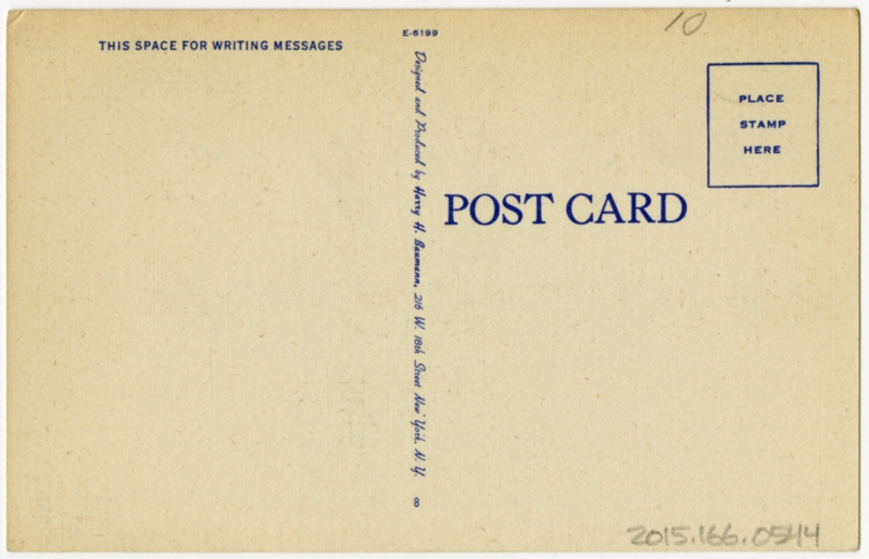 Image: postcard: Colonial Airlines, Douglas DC-3