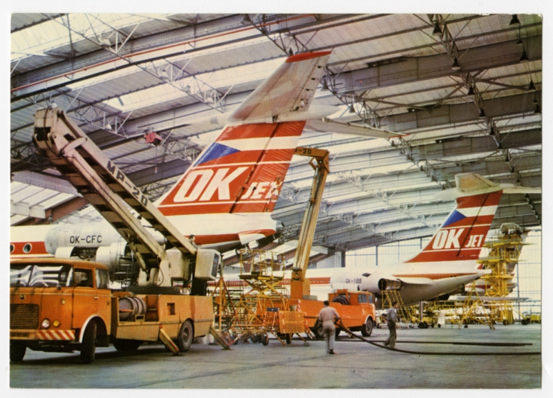 Image: postcard: Czechoslovak Airlines