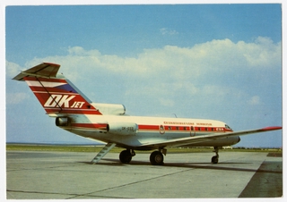 Image: postcard: Czechoslovak Airlines, Yakovlev Yak-40
