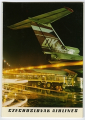 postcard set: Czechoslovak Airlines
