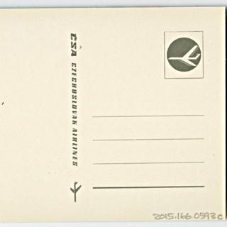 Image #13: postcard set: Czechoslovak Airlines