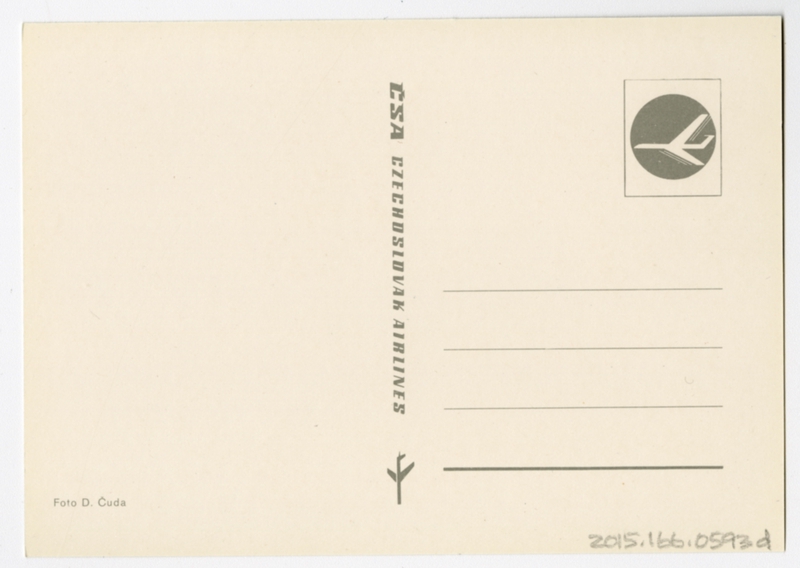 Image: postcard set: Czechoslovak Airlines