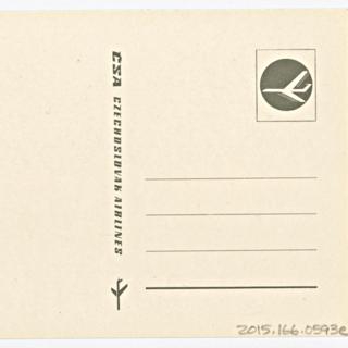 Image #6: postcard set: Czechoslovak Airlines