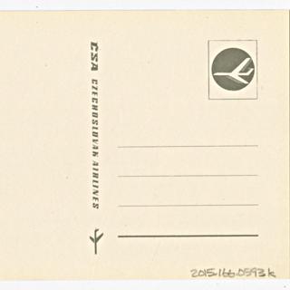 Image #18: postcard set: Czechoslovak Airlines