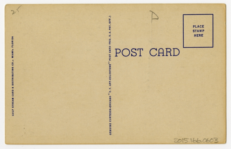 Image: postcard: Delta Air Lines, Douglas DC-6