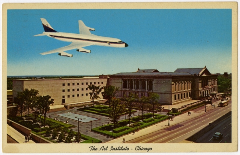 Image: postcard: Delta Air Lines
