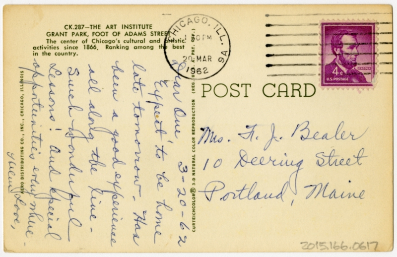 Image: postcard: Delta Air Lines