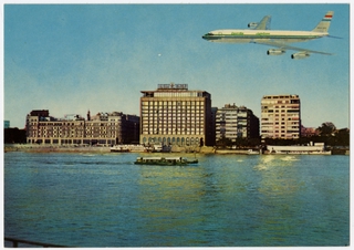 Image: postcard: EgyptAir