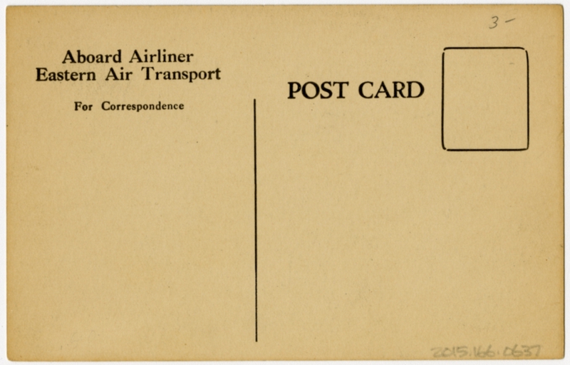 Image: postcard: Eastern Air Transport