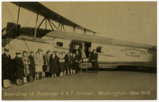 Image: postcard: Eastern Air Transport