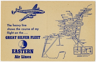 Image: postcard: Eastern Air Lines