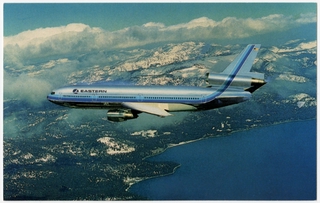 Image: postcard: Eastern Air Lines, McDonnell Douglas DC-10