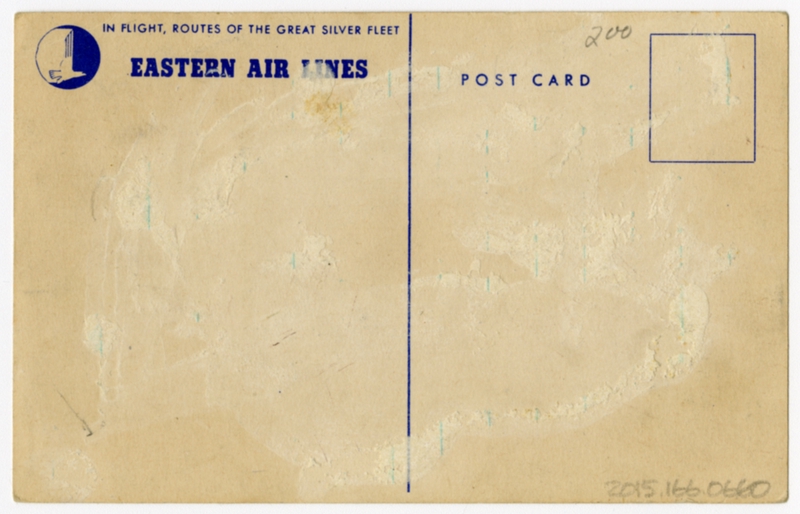 Image: postcard: Eastern Air Lines