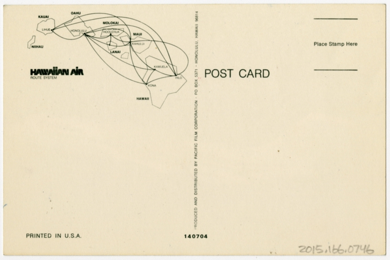 Image: postcard: Hawaiian Airlines, Douglas DC-9