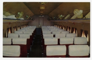 Image: postcard: JAL (Japan Air Lines), Douglas DC-4