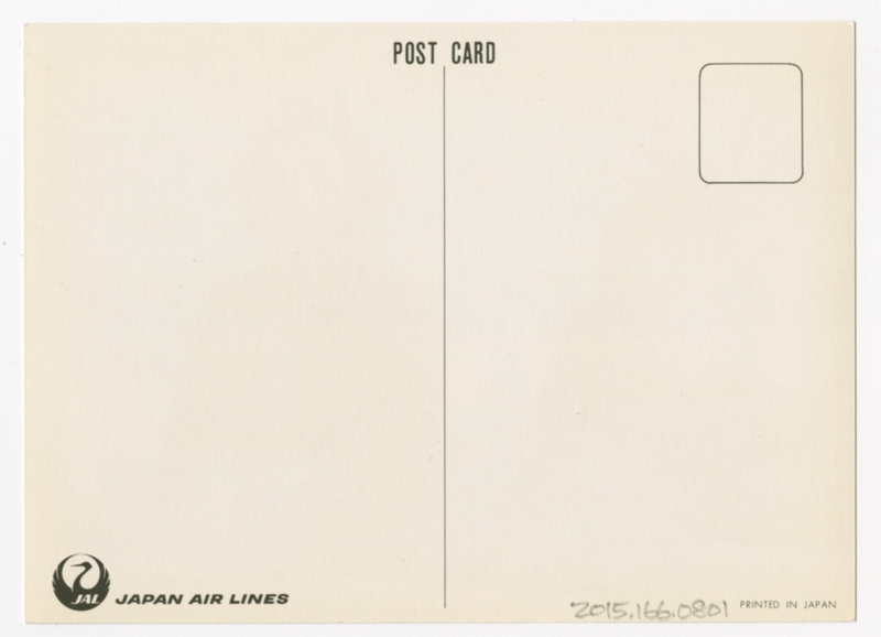 Image: postcard: JAL (Japan Air Lines)