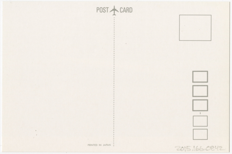 Image: postcard: JAL (Japan Air Lines), McDonnell Douglas DC-10