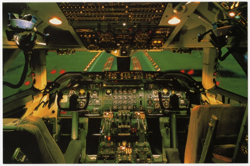 Image: postcard: JAL (Japan Air Lines), Boeing 747