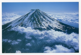 Image: postcard: JAL (Japan Air Lines), Mt. Fuji