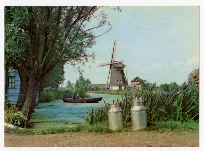 Image: postcard: JAL (Japan Air Lines), Netherlands