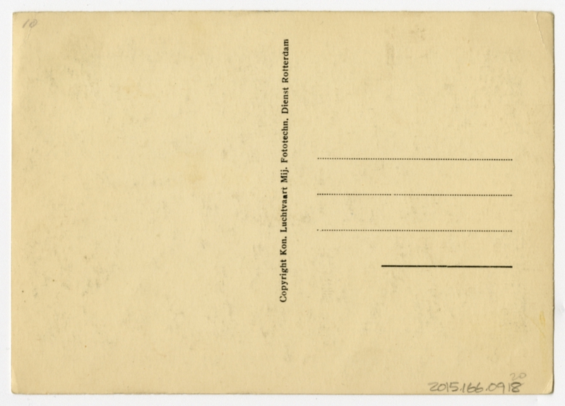 Image: postcard: KLM (Royal Dutch Airlines), Fokker F.XII