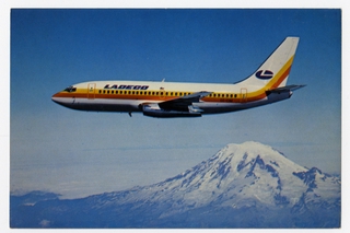 Image: postcard: Ladeco, Boeing 737