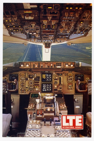 Postcard: LTE International Airways, Boeing 757-200