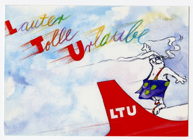 Postcard: LTU International Airlines
