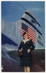 Image: postcard: Pan American World Airways, Boeing 307 Stratoliner