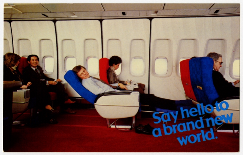 Image: postcard: Pan American World Airways, Boeing 747