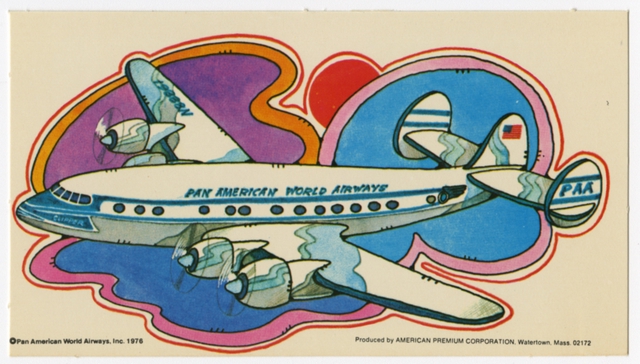 Postcard: Pan American World Airways, Lockheed L-49 Constellation