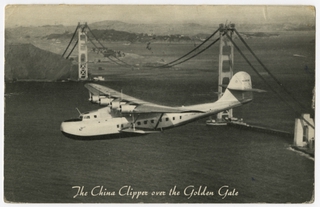 Image: postcard: Pan American Airways System, Martin M-130 China Clipper