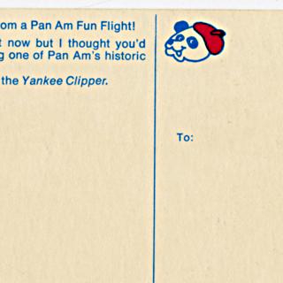 Image #2: postcard: Pan American World Airways, Boeing 314 Yankee Clipper