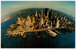 Image: postcard: Pan American World Airways, New York City