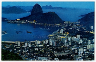 Image: postcard: Pan American World Airways, Rio de Janeiro
