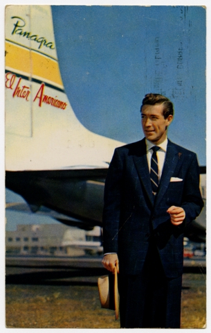 Postcard: Panagra (Pan American-Grace Airways), Douglas DC-6 El Inter Americano, Peru