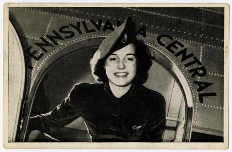 Image: postcard: Pennsylvania Central Airlines, Douglas DC-3