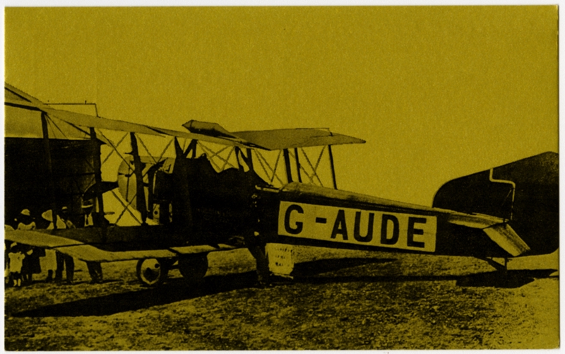 Image: postcard: Qantas Airways, Armstrong Whitworth FK8